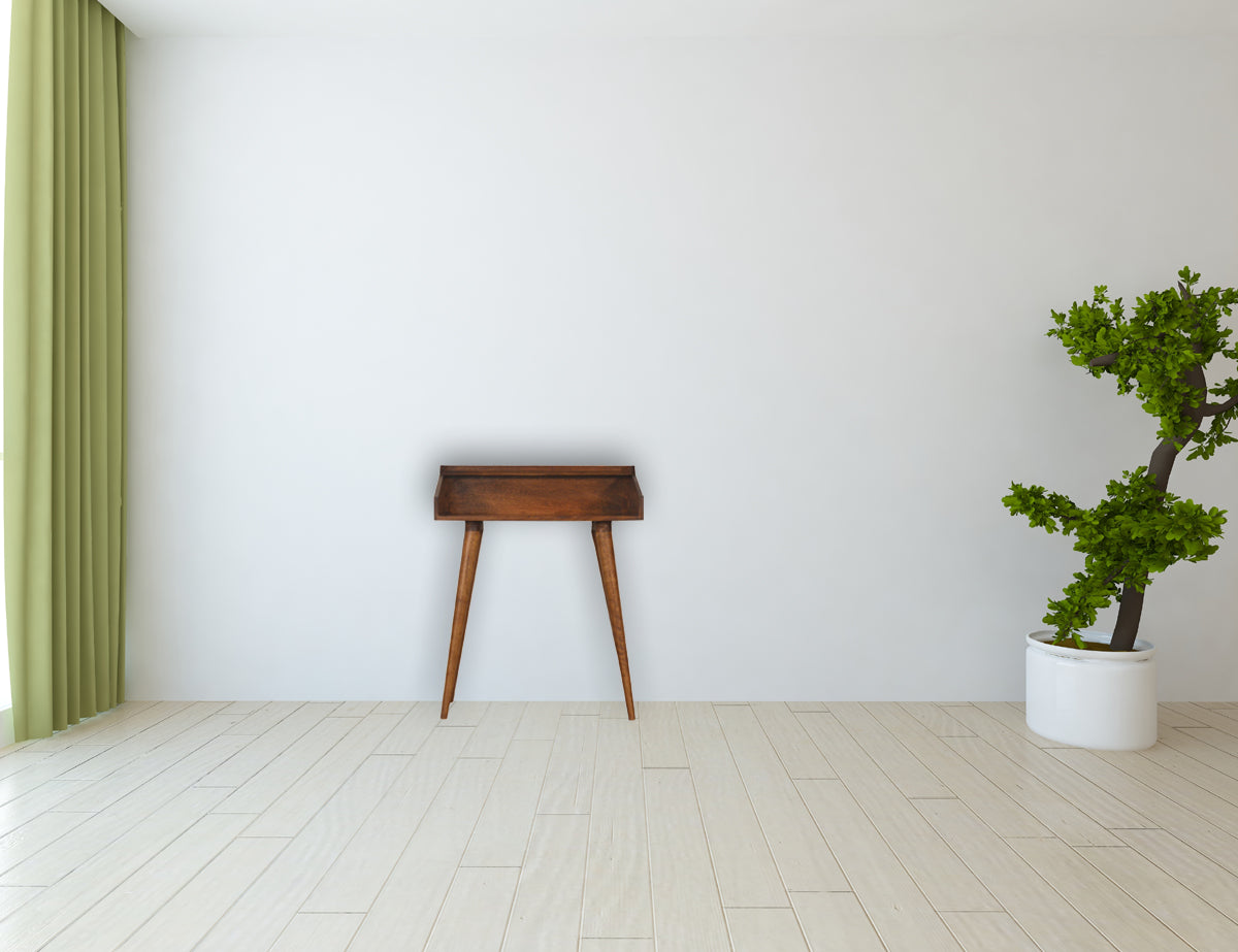 Open Chestnut Writing Desk
