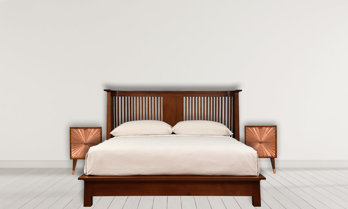 Manila Copper Bedside Table