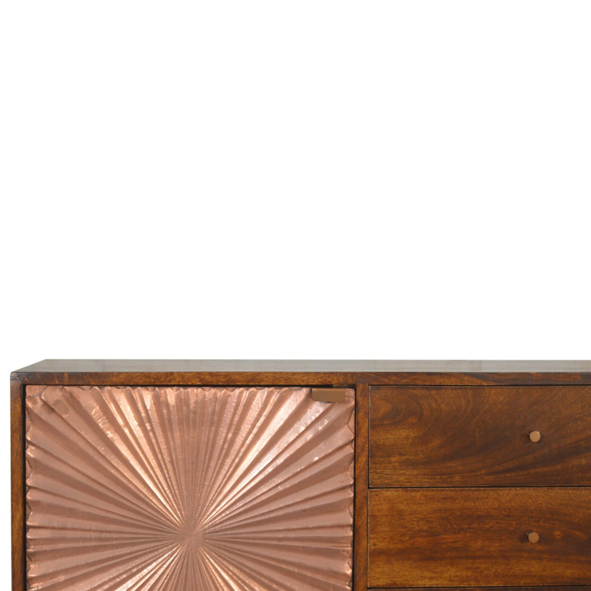 Manila Copper Sideboard Chest of Drawers
