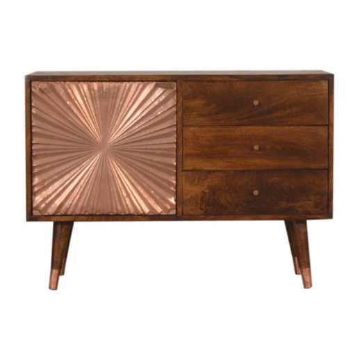 Manila Copper Sideboard Chest of Drawers