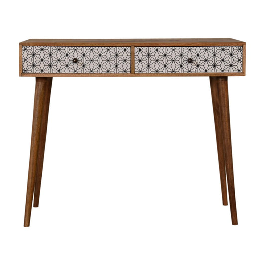 Sendai 2 Drawer Console Table