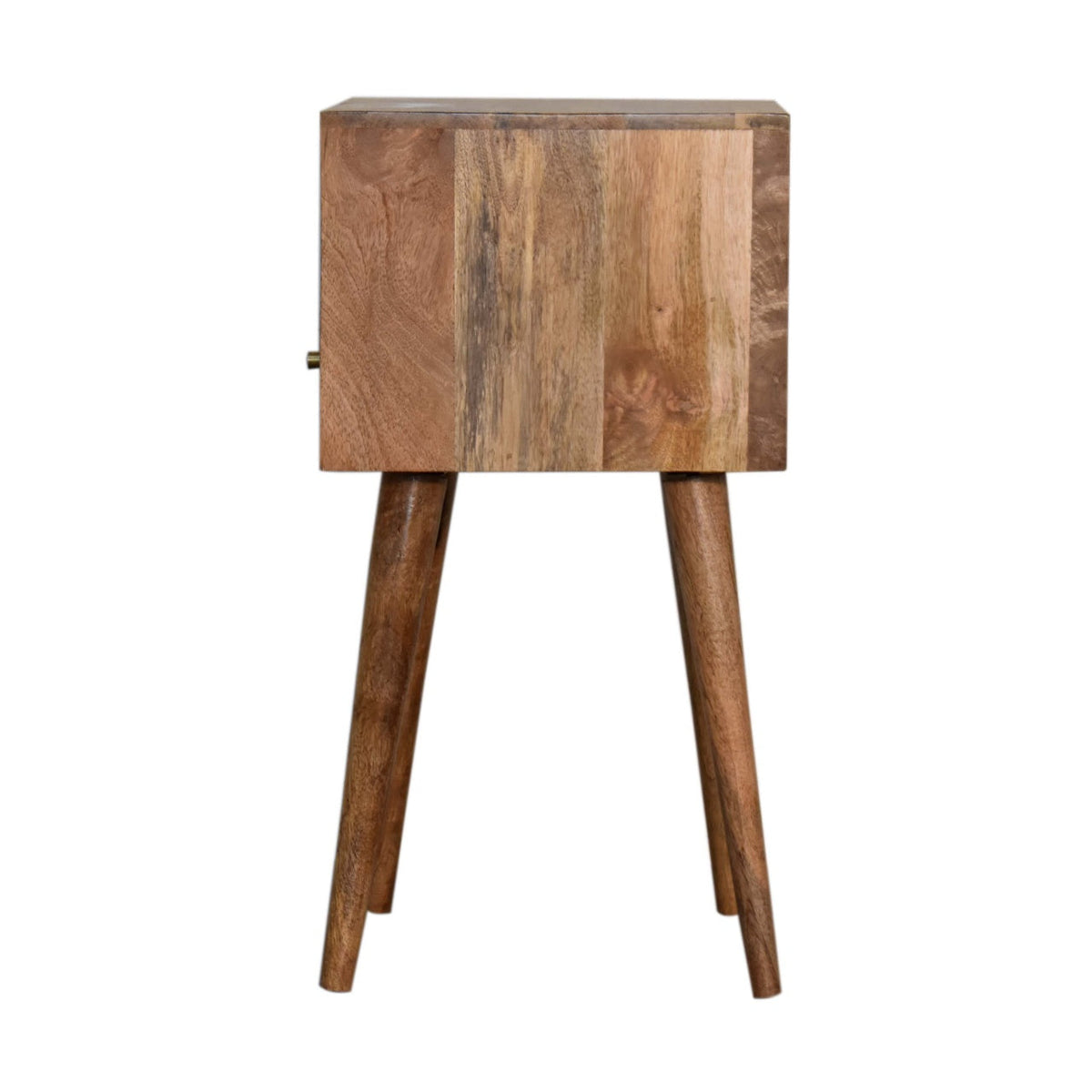 Mini Navy Blue Hand Painted Bedside Table