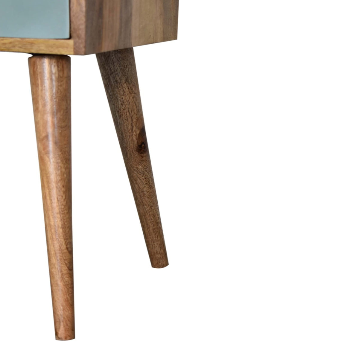 Mini Duck Egg Painted Bedside Table