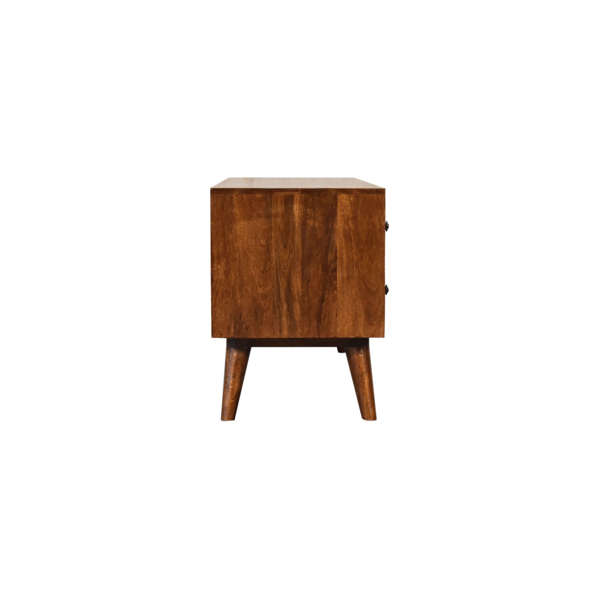 Nordic Chestnut Entertainment Unit Chest of Drawers
