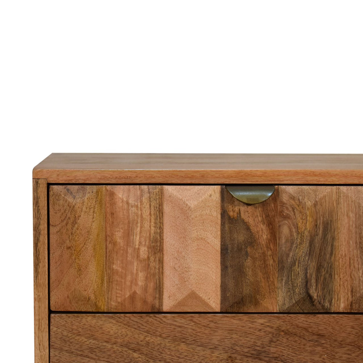 Oak-ish Prism Bedside Table
