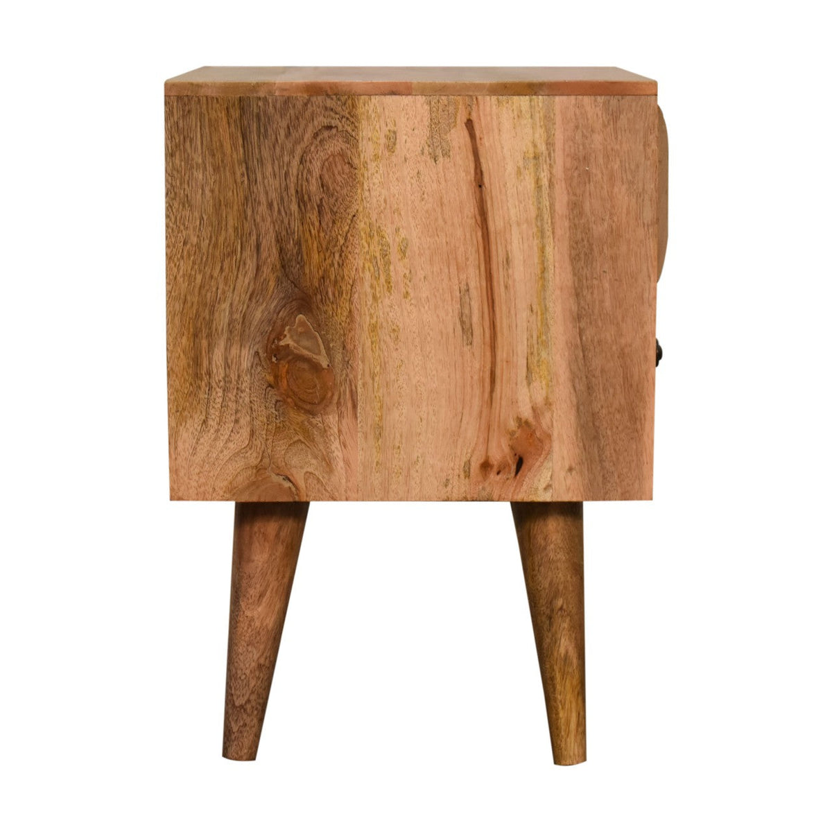 Oak-ish Prism Bedside Table