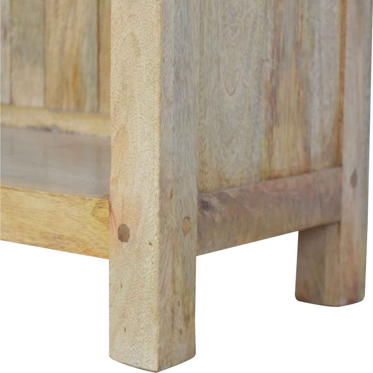 Country Style Low Bookcase Chest of Drawers