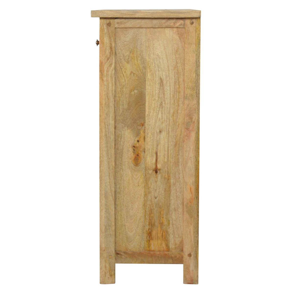 Country Style Low Bookcase Chest of Drawers