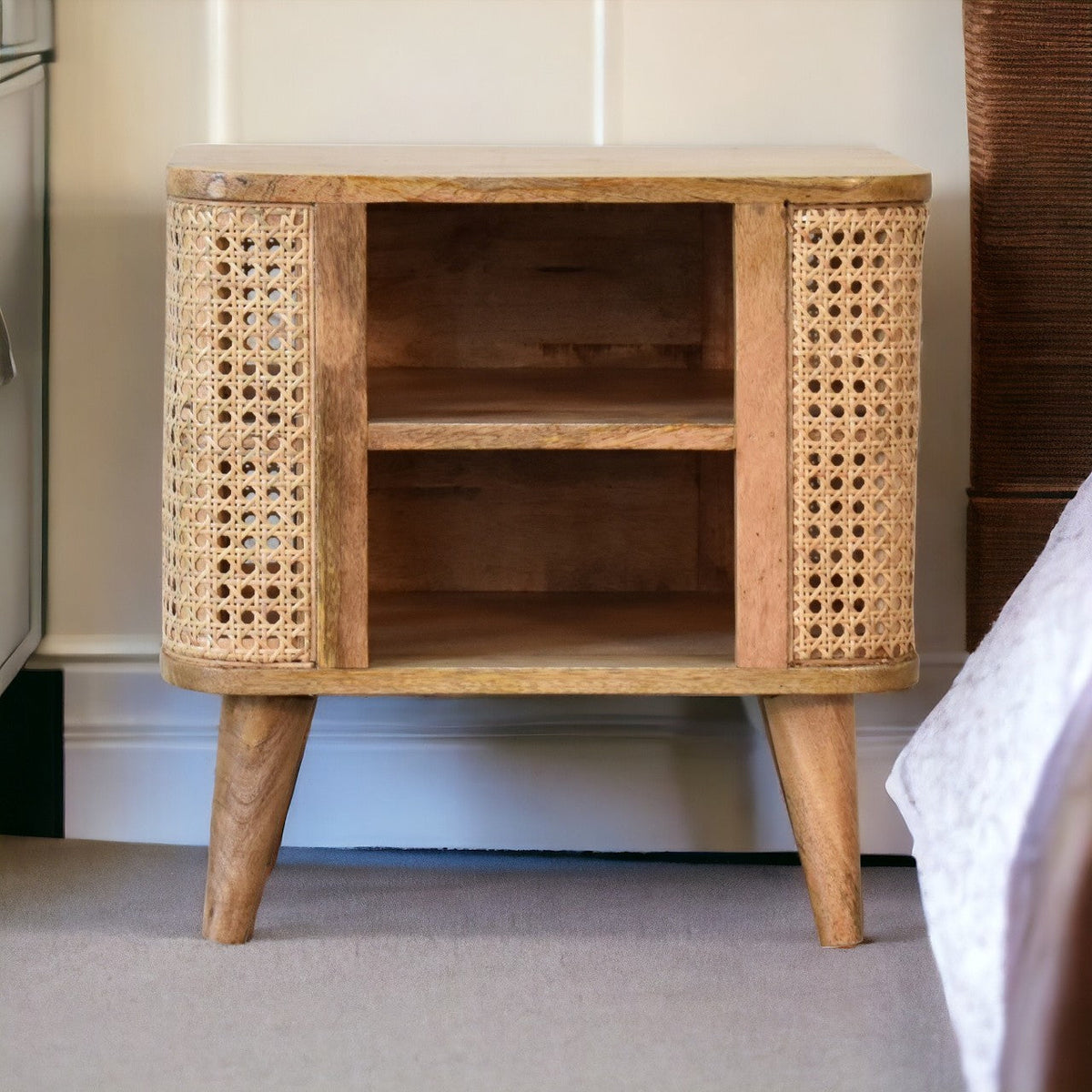 Larissa Open Bedside Table