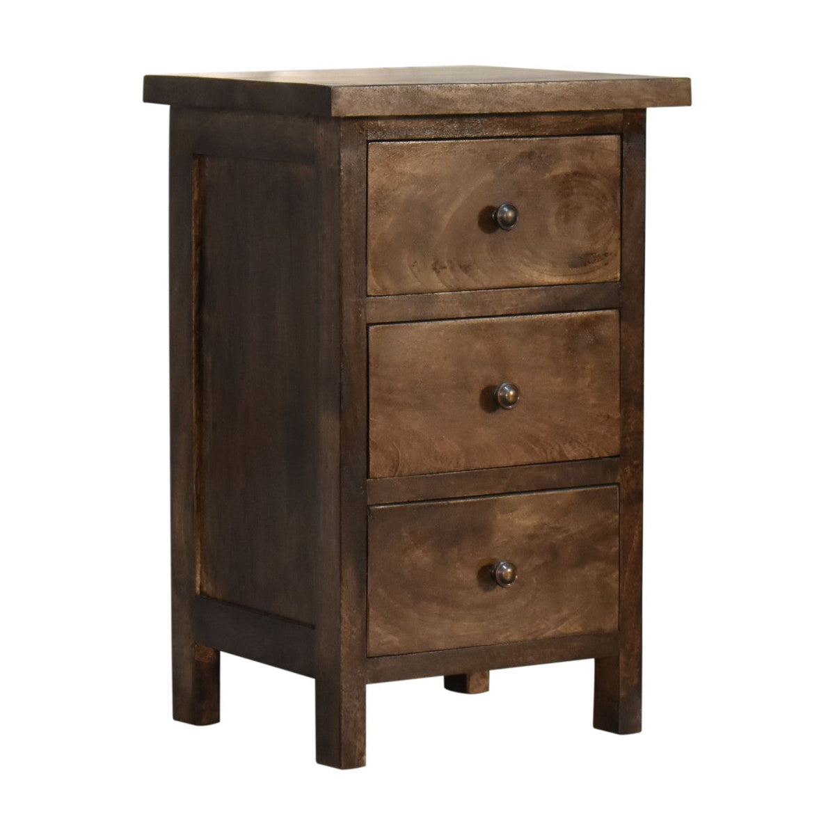 Mini Classic Grey Country Bedside Table