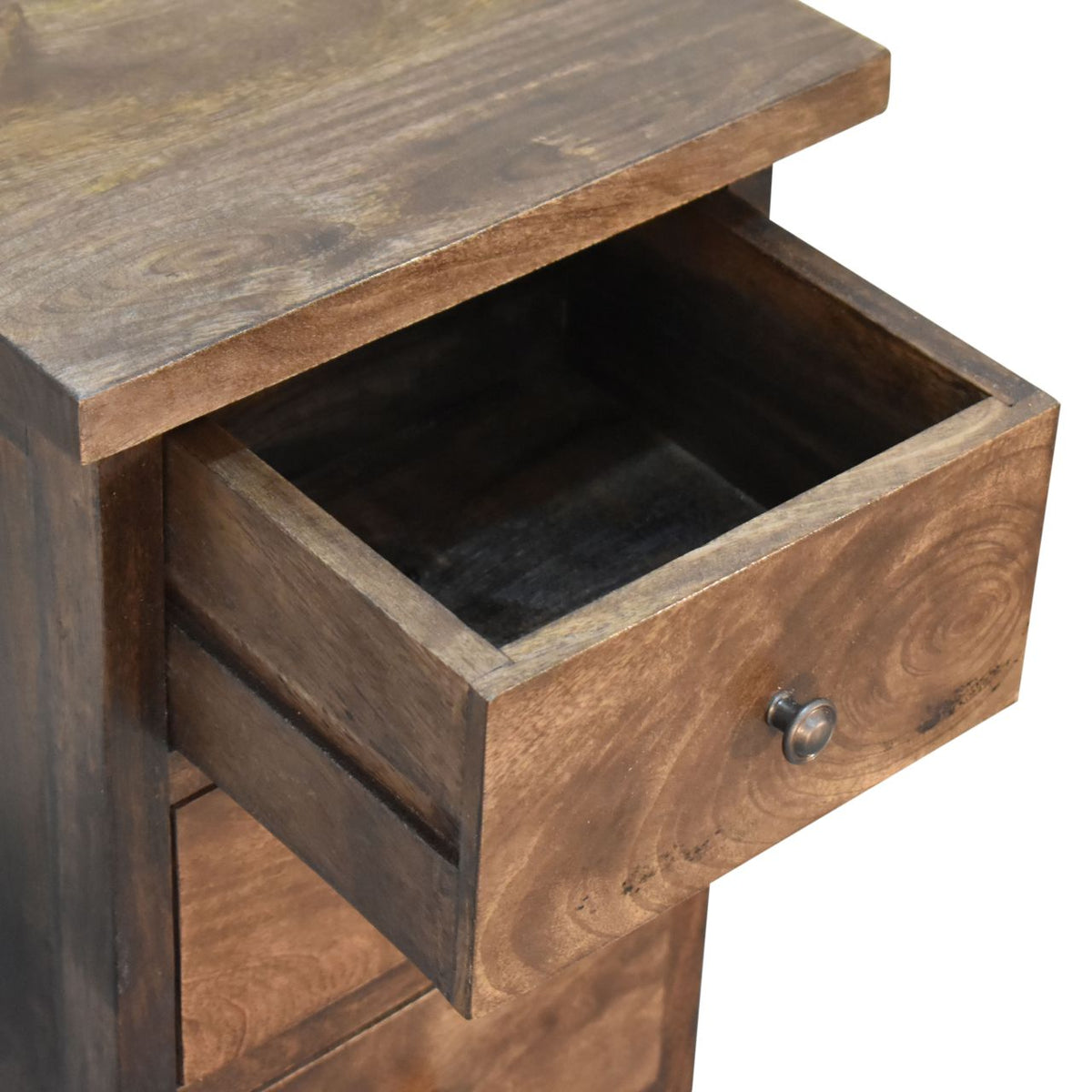 Mini Classic Grey Country Bedside Table