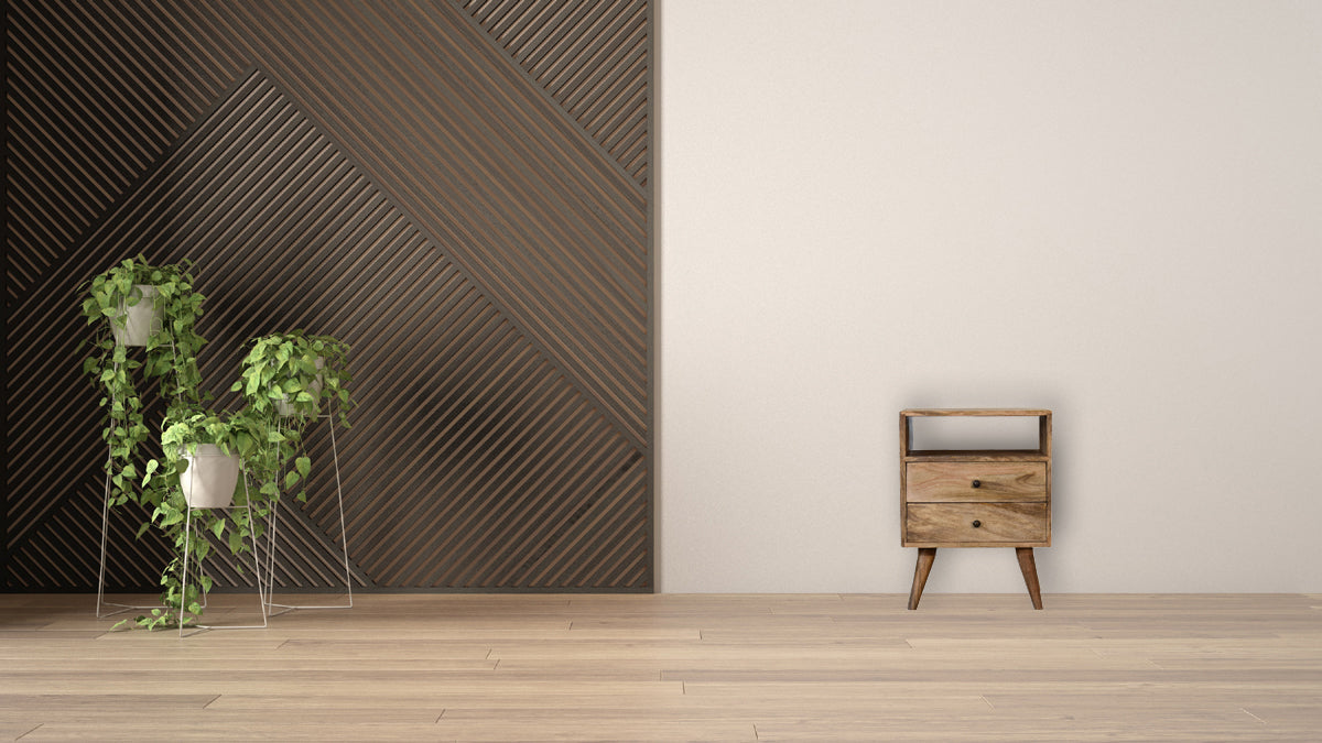 Classic Oak-ish Bedside Table