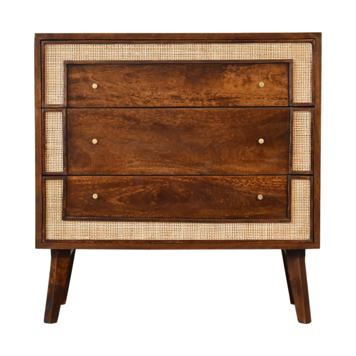 Close-knit Chestnut Chest of Drawers