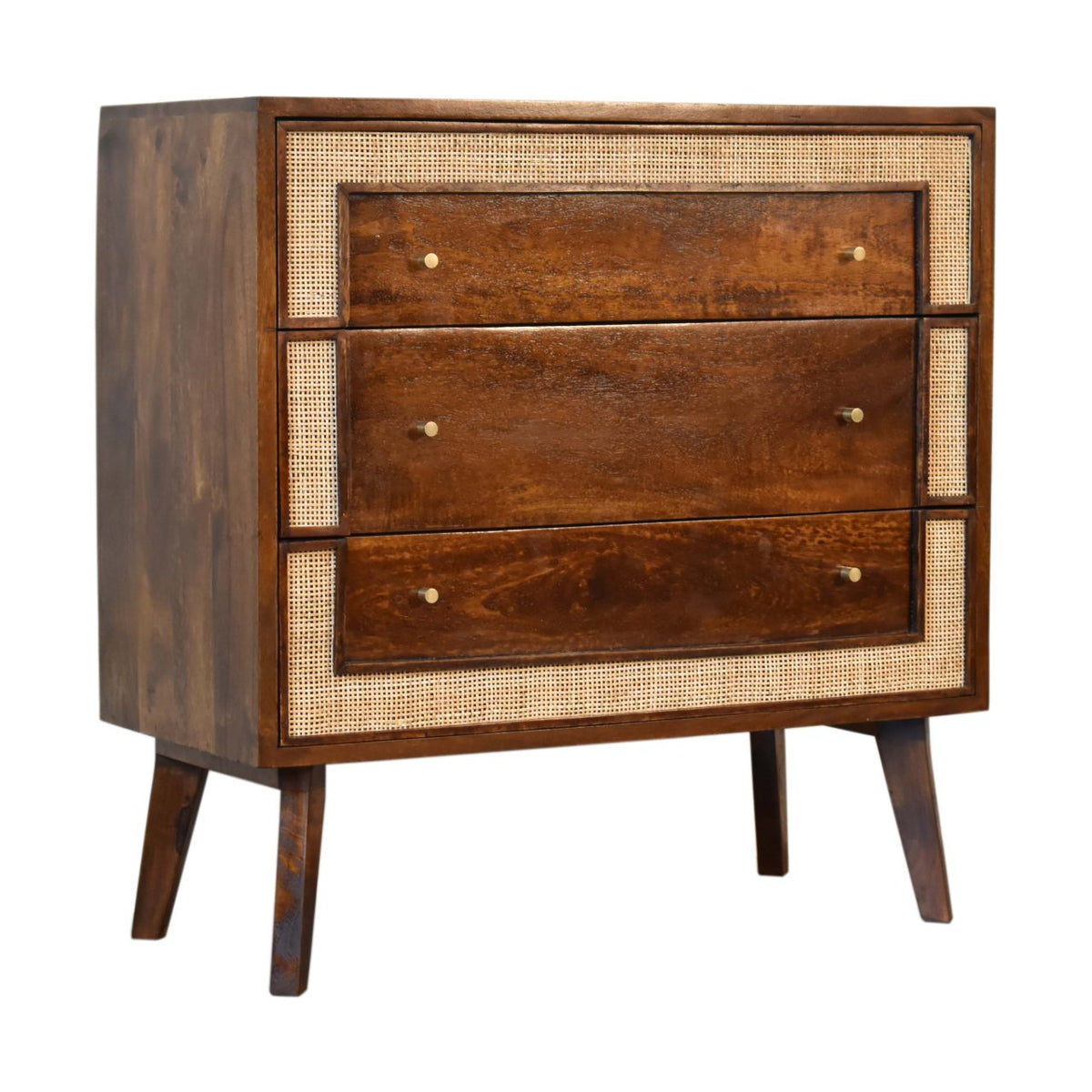 Close-knit Chestnut Chest of Drawers