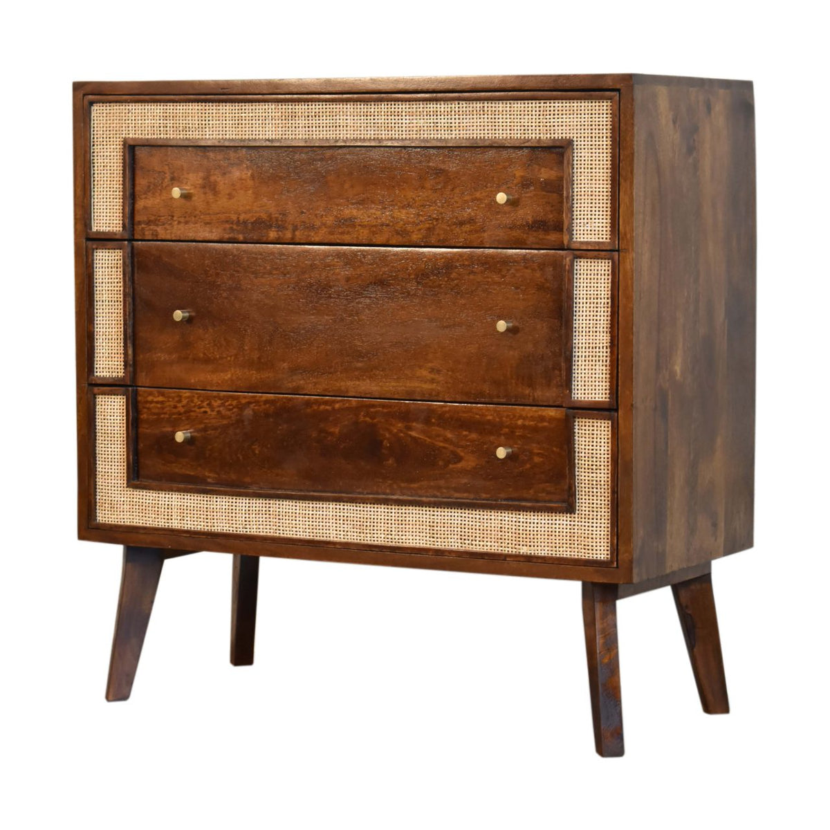 Close-knit Chestnut Chest of Drawers