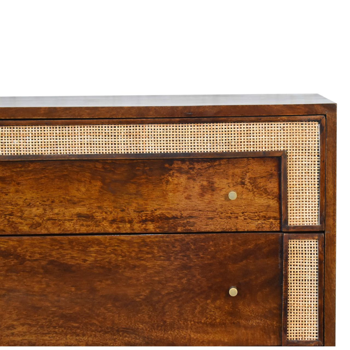 Close-knit Chestnut Chest of Drawers
