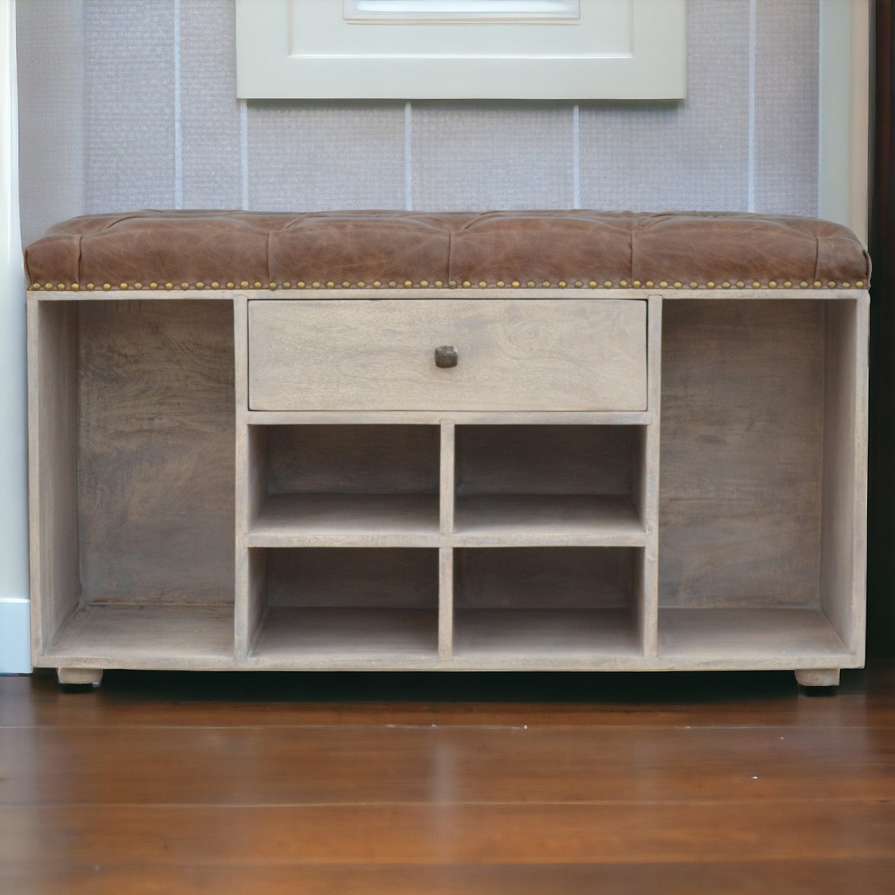 Buffalo 4 Slot Shoe Cabinet