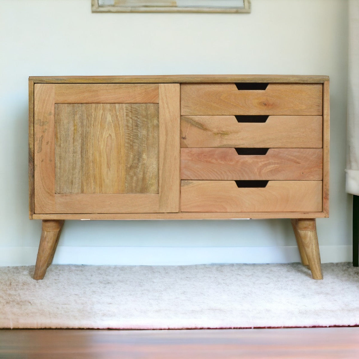 Sliding Sideboard Chest of Drawers