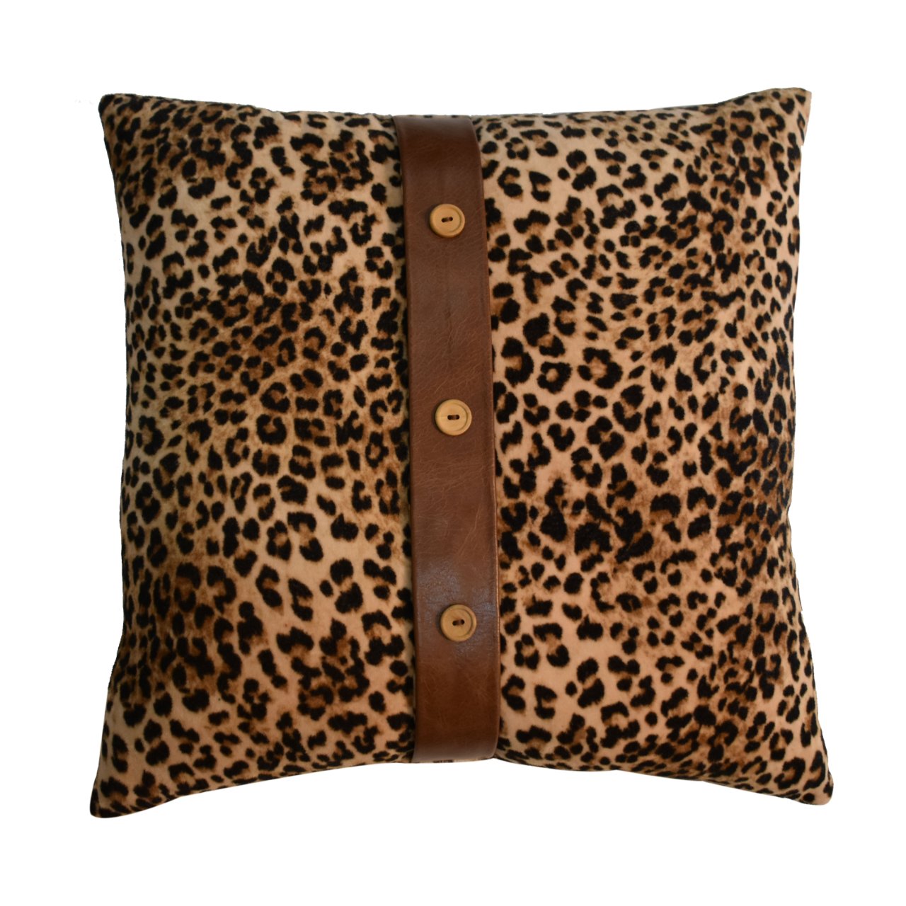 Quinn Cushion - Leopard Accent Piece