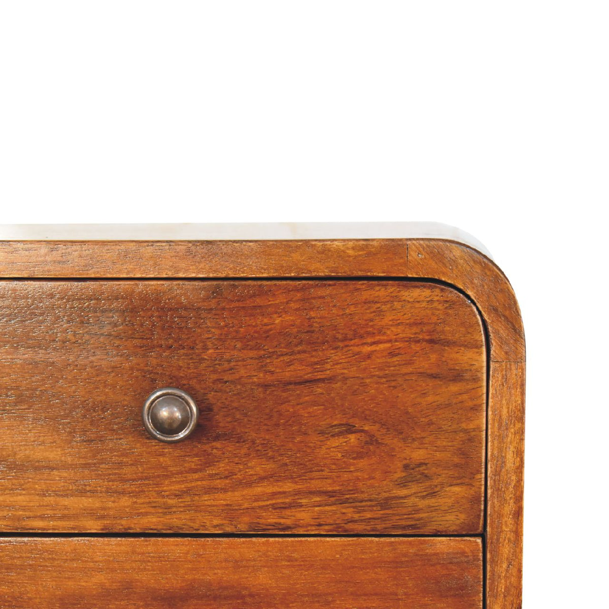 Floating Mini Chestnut Bedside Table