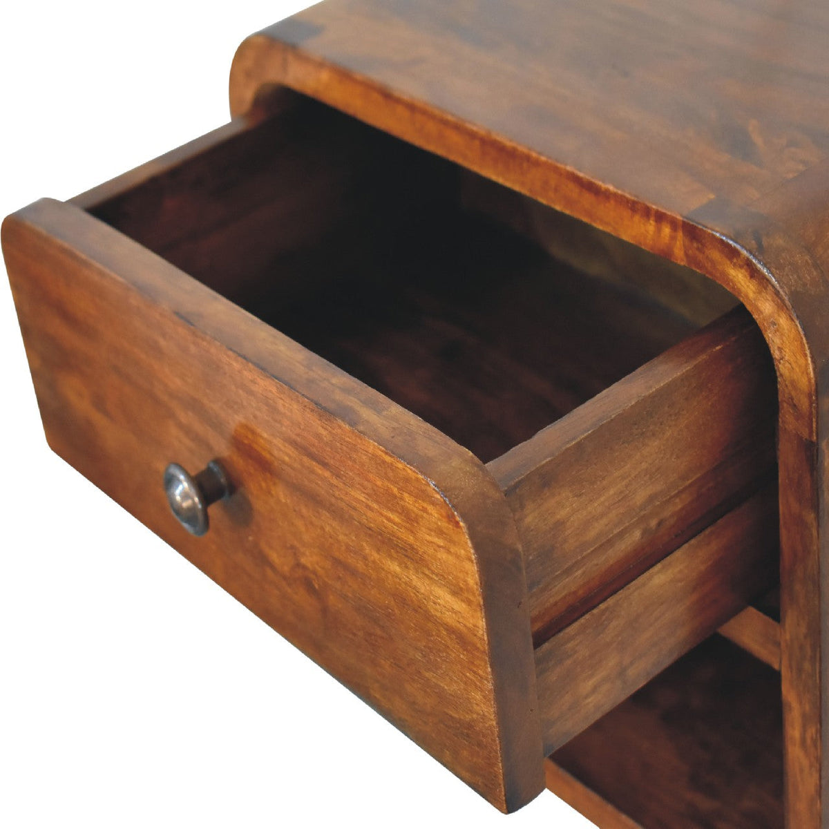 Mini Curve Floating Bedside Table