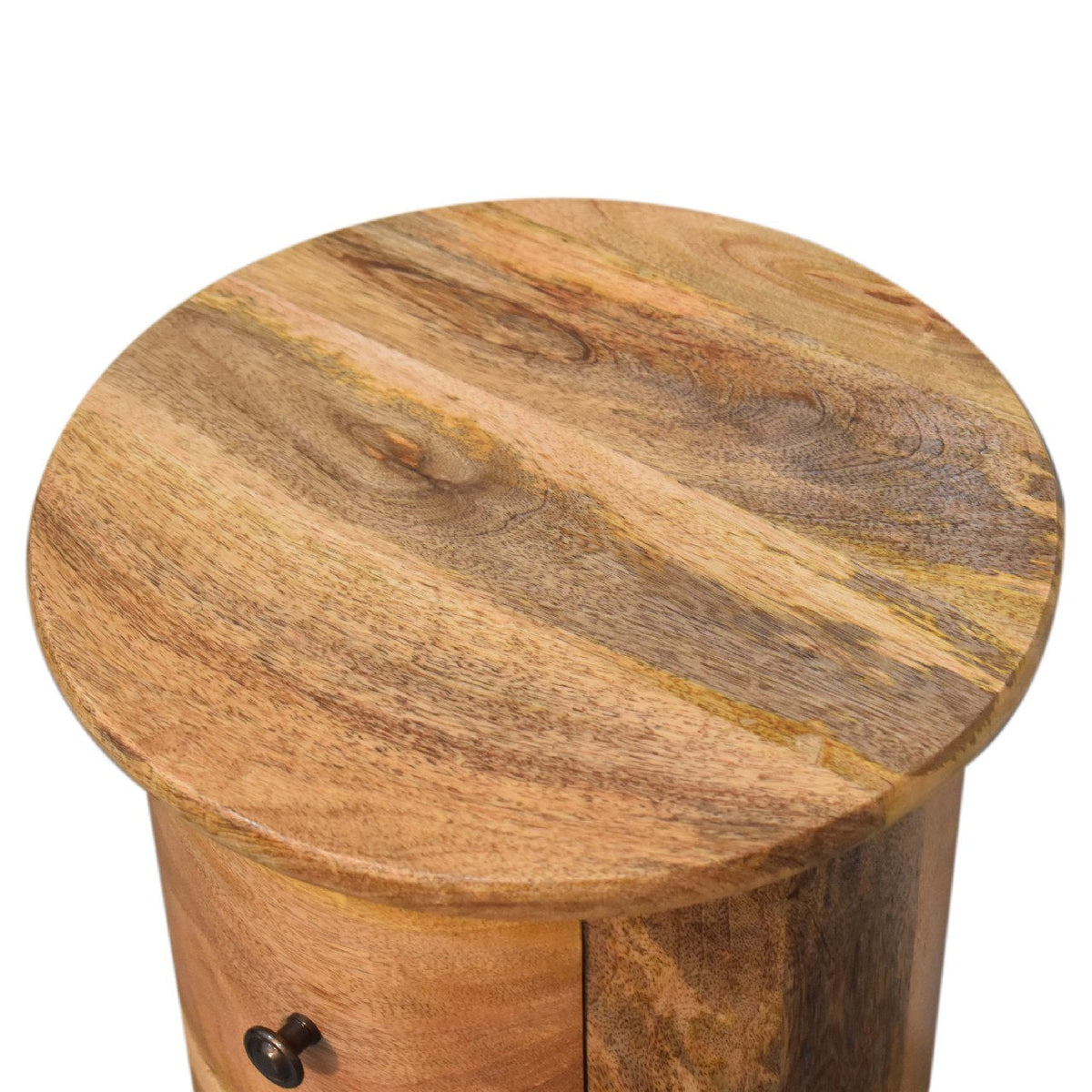 Mini 2-Drawer Drum Storage Bench