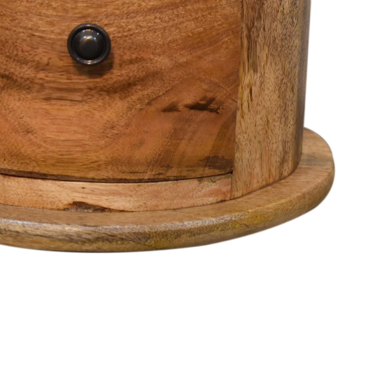 Mini 2-Drawer Drum Storage Bench