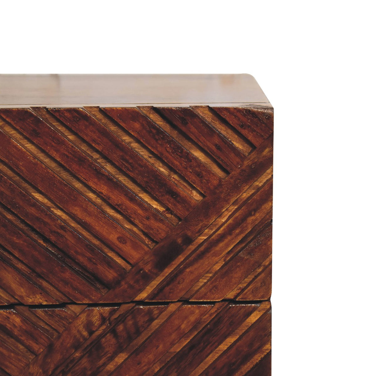 Lille Mini Chestnut Bedside Table