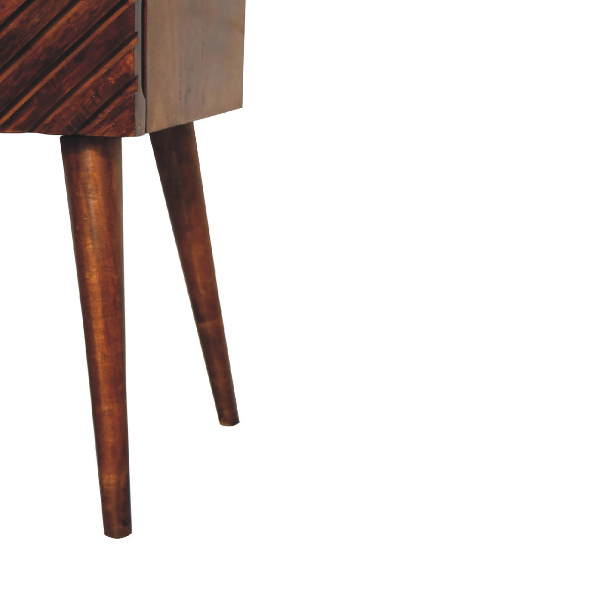 Lille Mini Chestnut Bedside Table