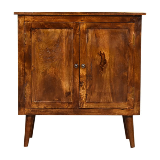 Chestnut Solid Nordic Cabinet