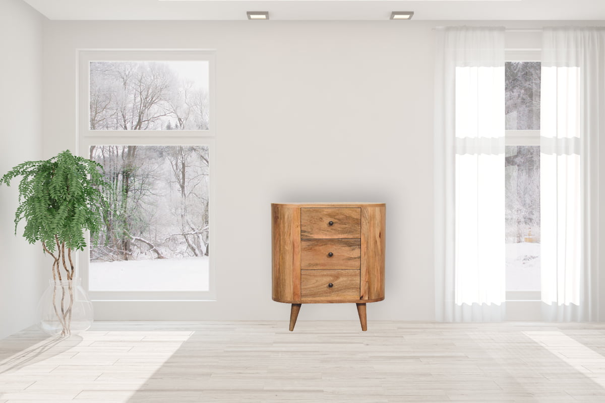 Mini Oak-ish Cabinet