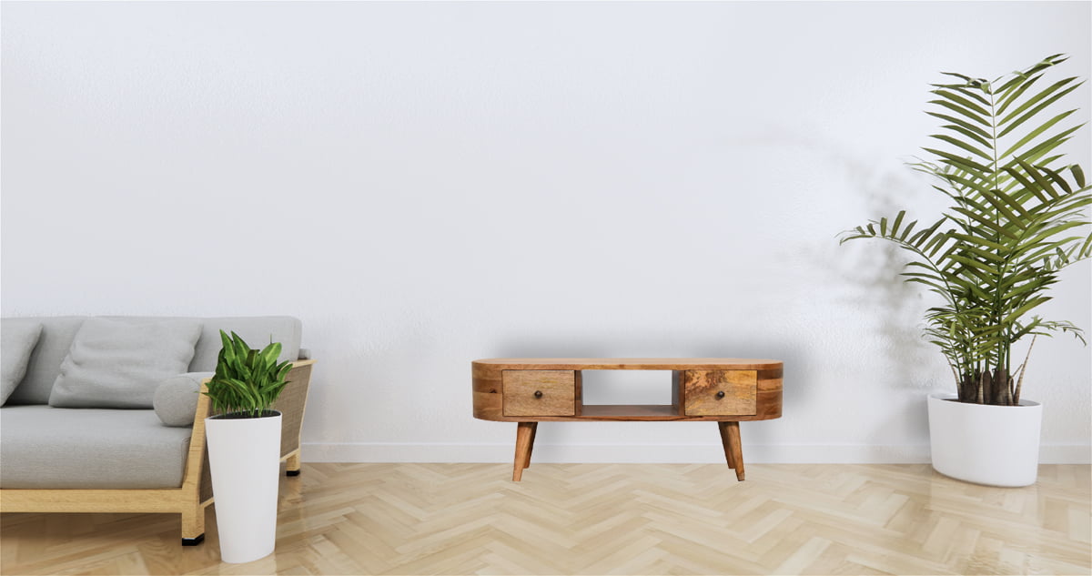 Mini Rounded Entertainment Unit