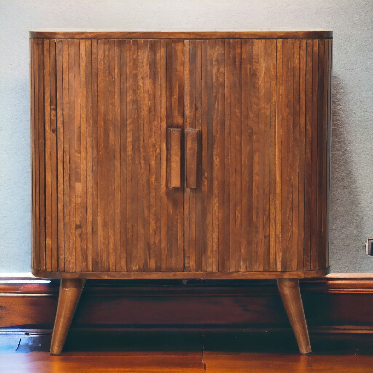 Chestnut Stripe Cabinet