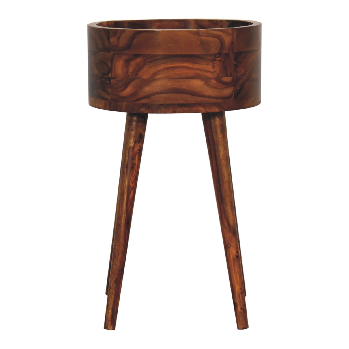 Alina Honey Bedside Table