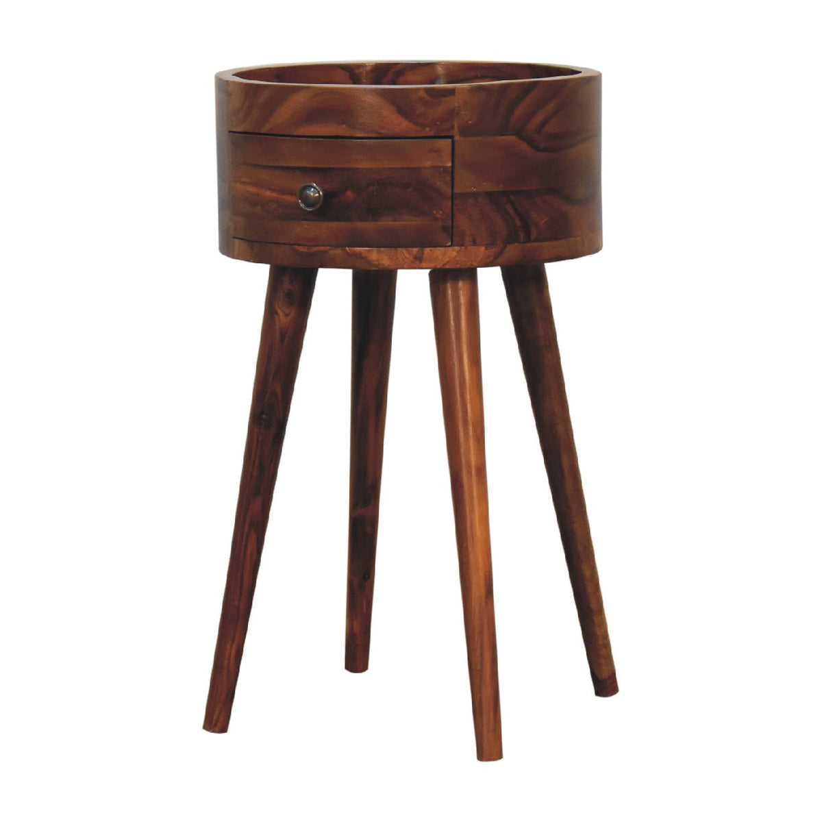Alina Honey Bedside Table