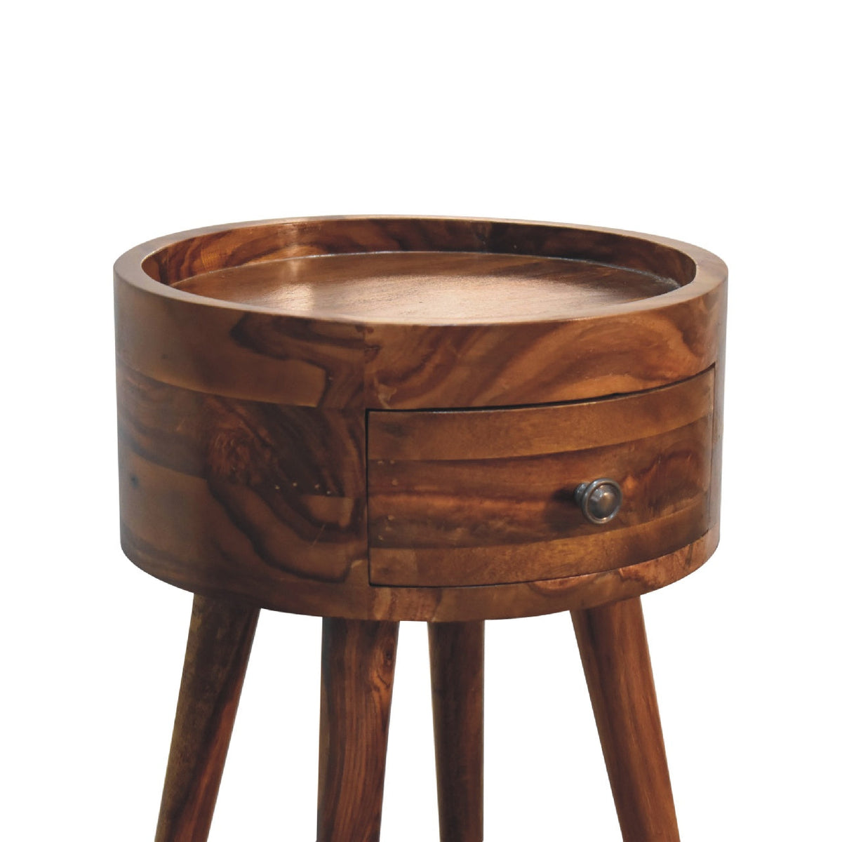 Alina Honey Bedside Table