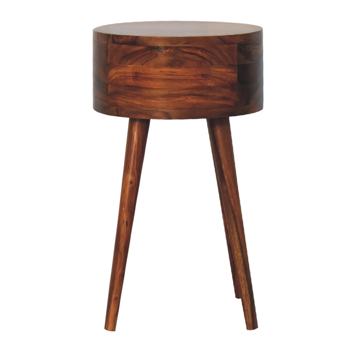 Alina Open Honey Bedside Table