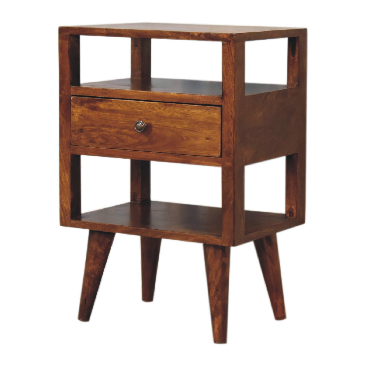 Dante Chestnut Bedside Table