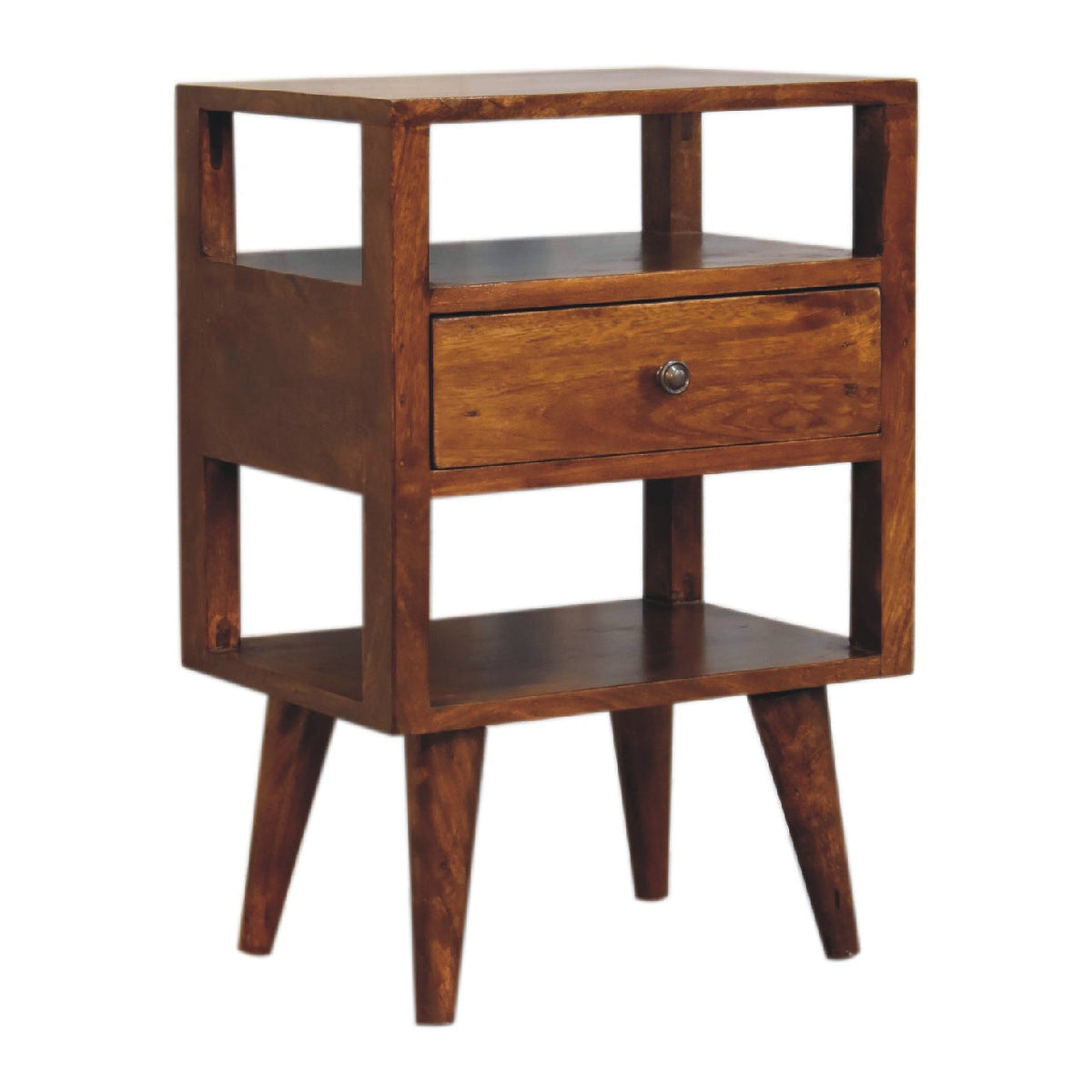 Dante Chestnut Bedside Table