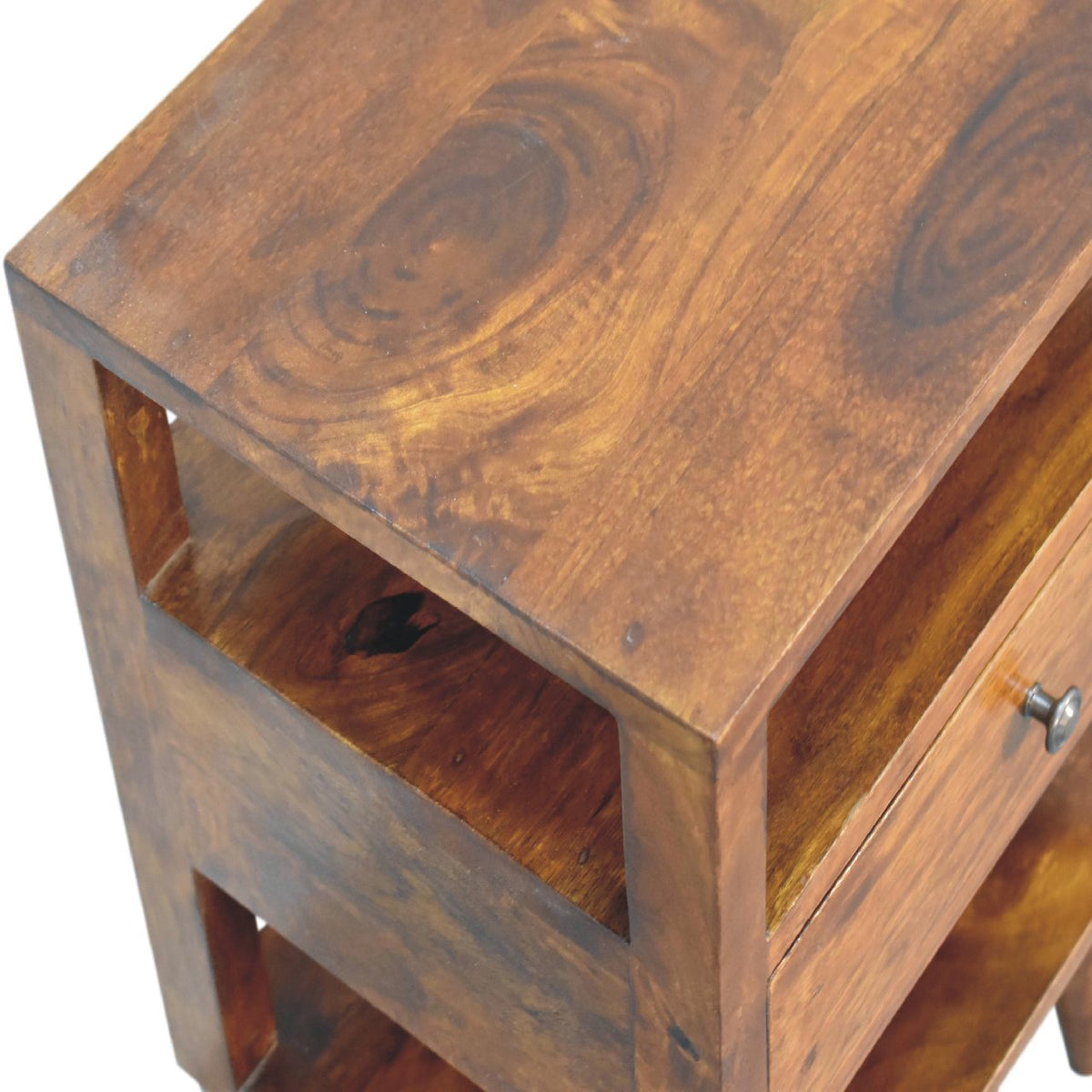 Dante Chestnut Bedside Table
