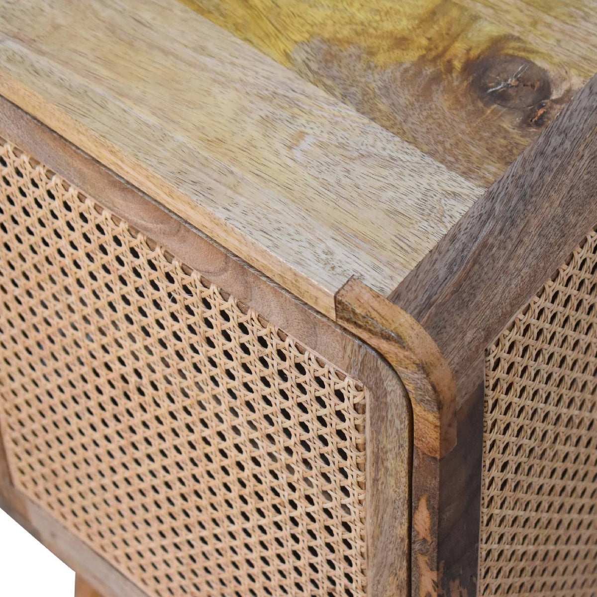 Larrisa Woven Door Bedside Table