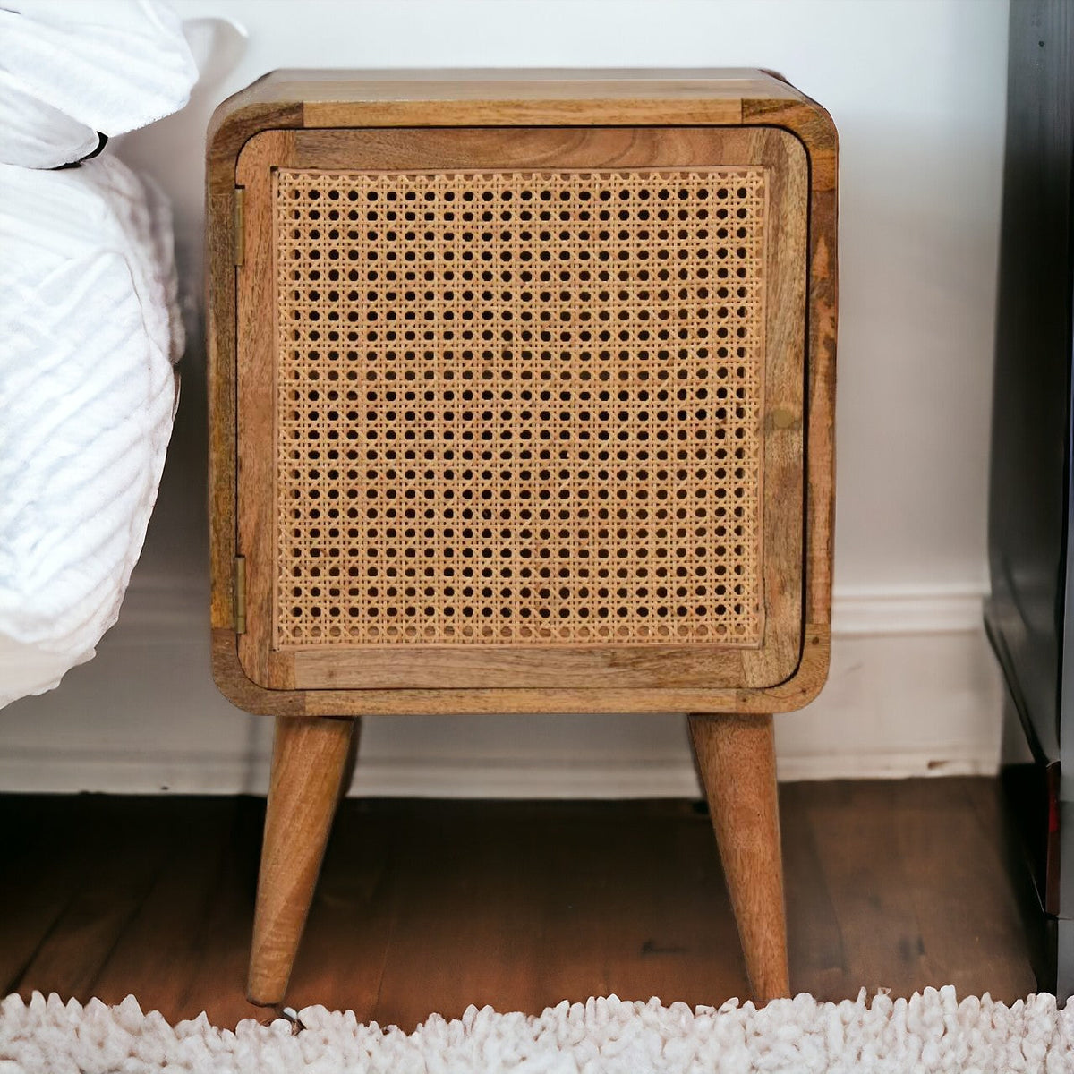 Larrisa Woven Door Bedside Table