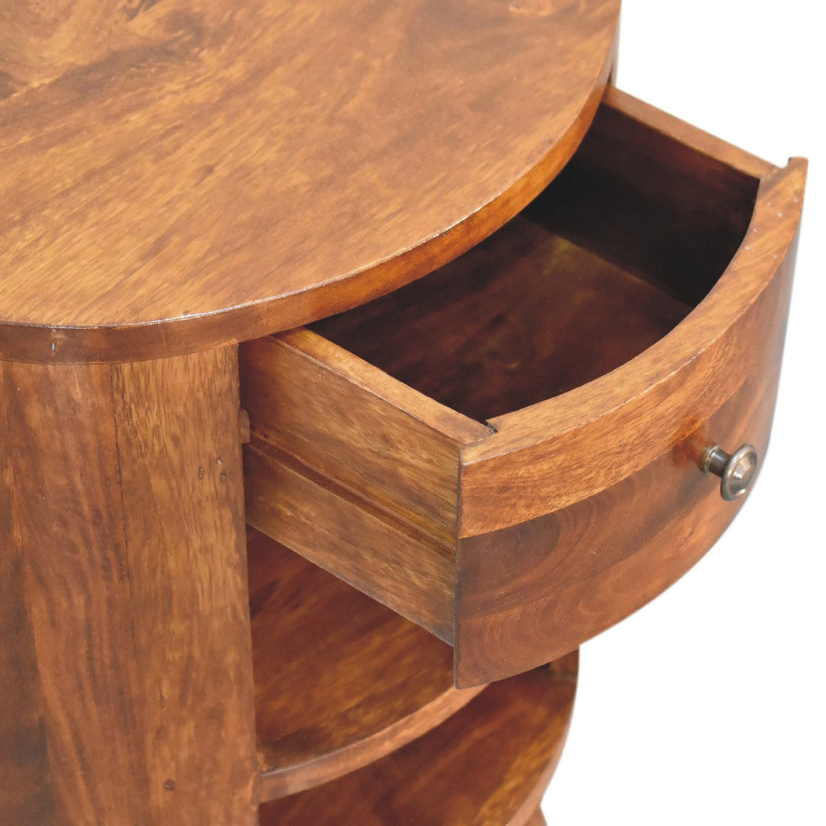 Cortez Chestnut Bedside Table