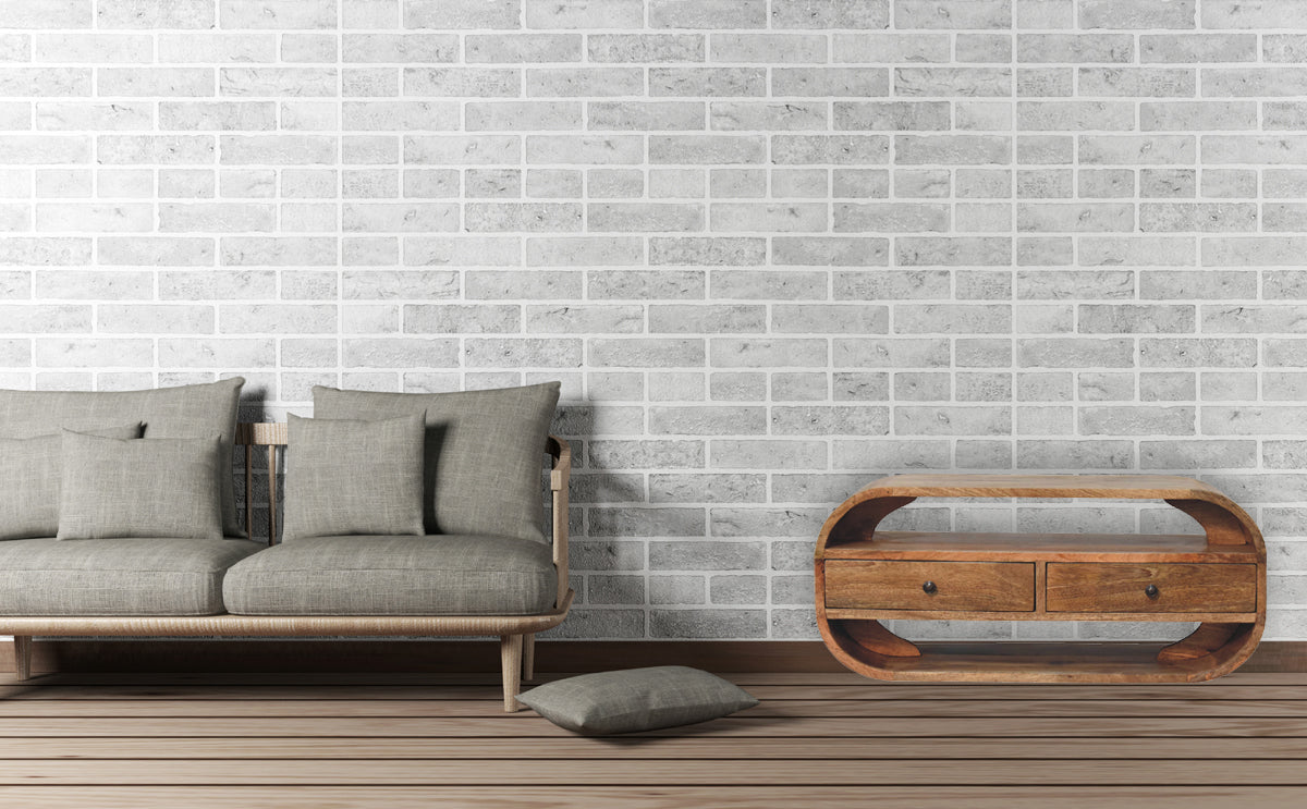 2 Drawer Curved Edge Media Unit