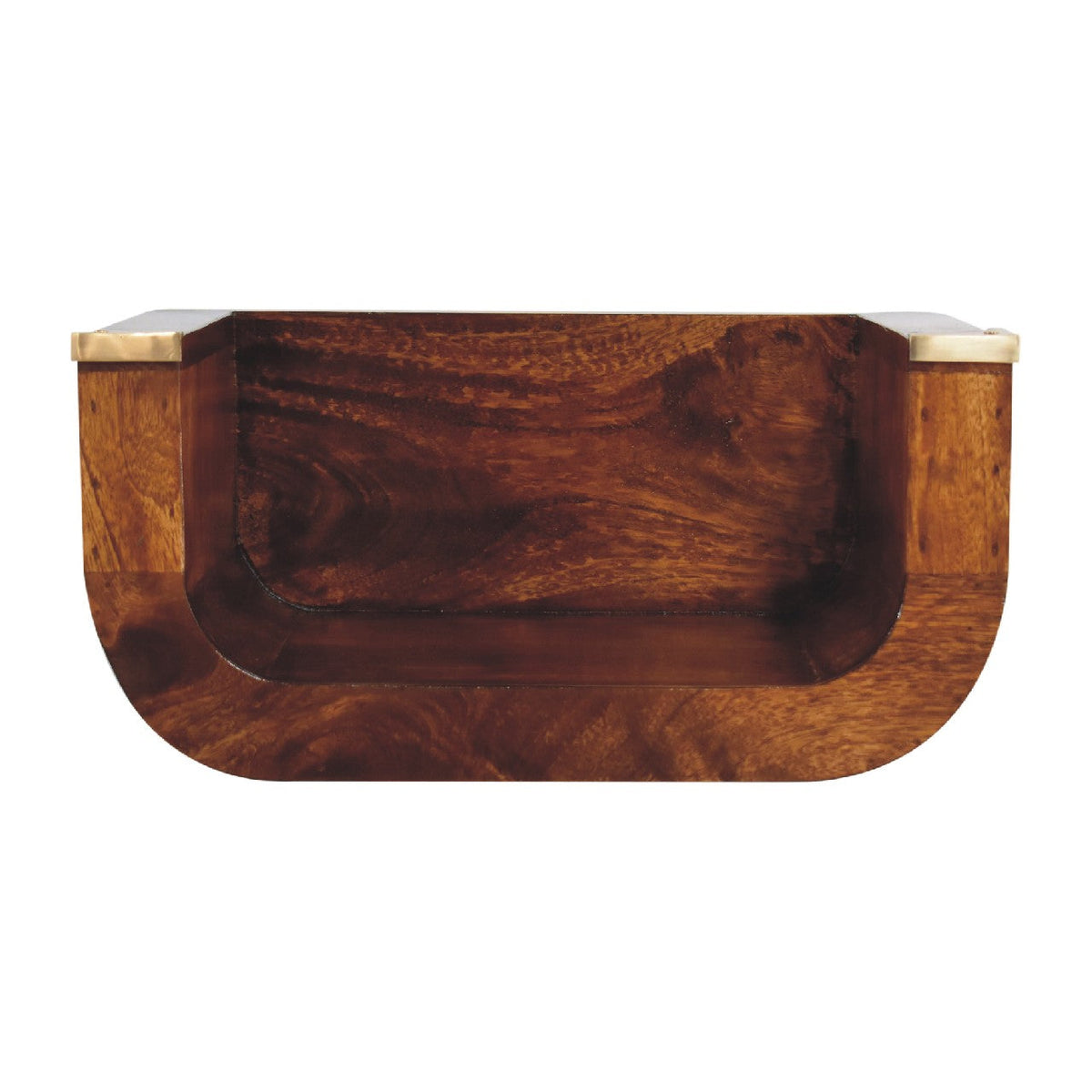 Indira Chestnut Floating Bedside Table
