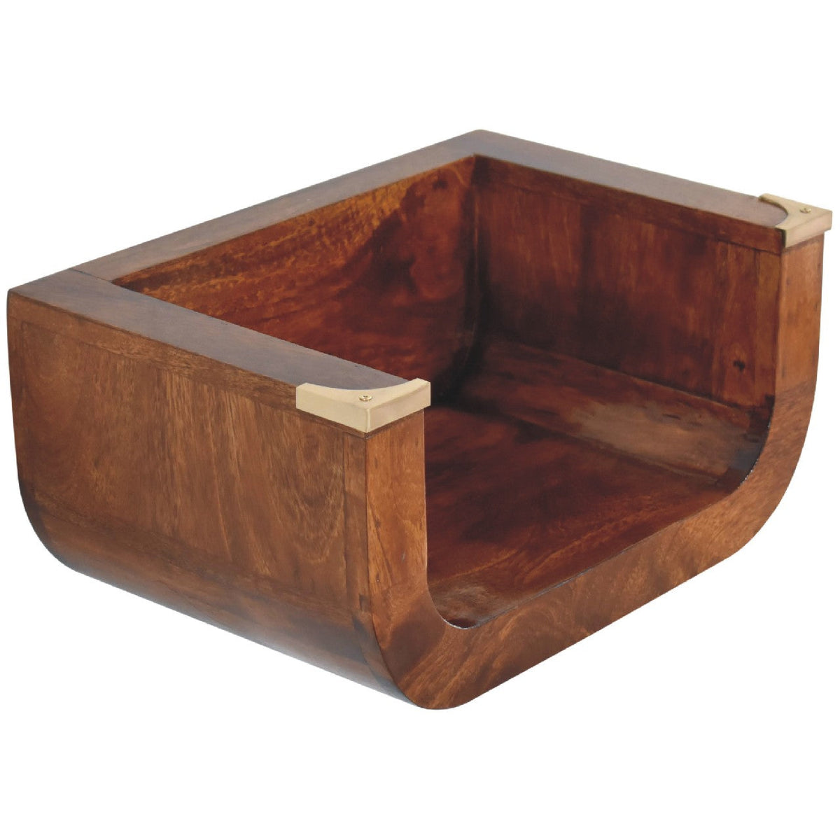 Indira Chestnut Floating Bedside Table