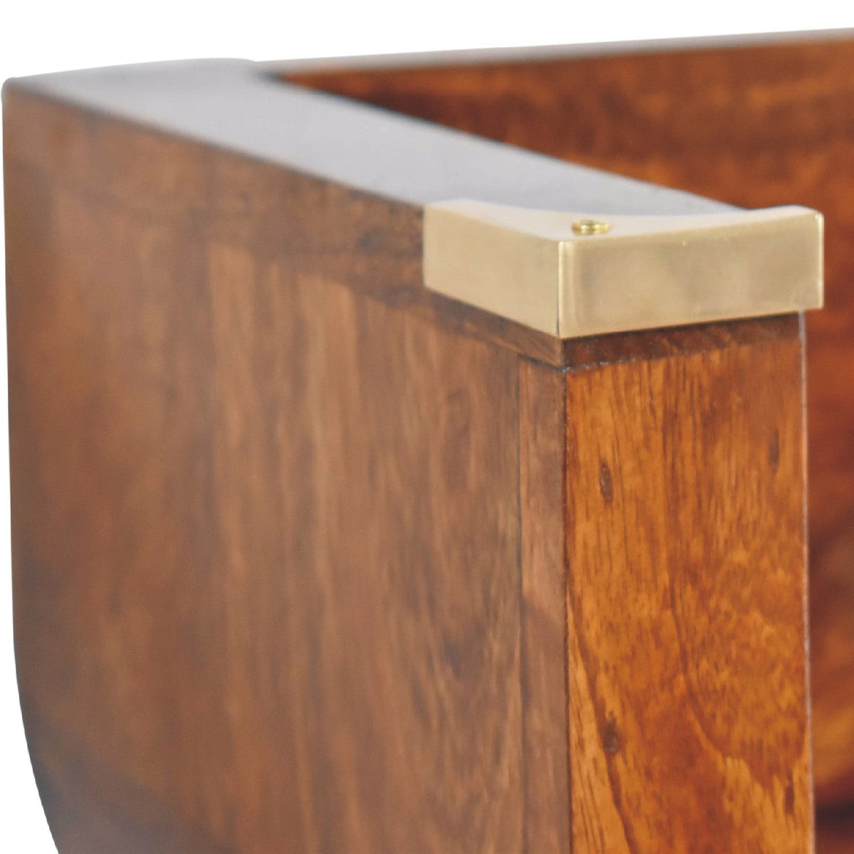 Indira Chestnut Floating Bedside Table