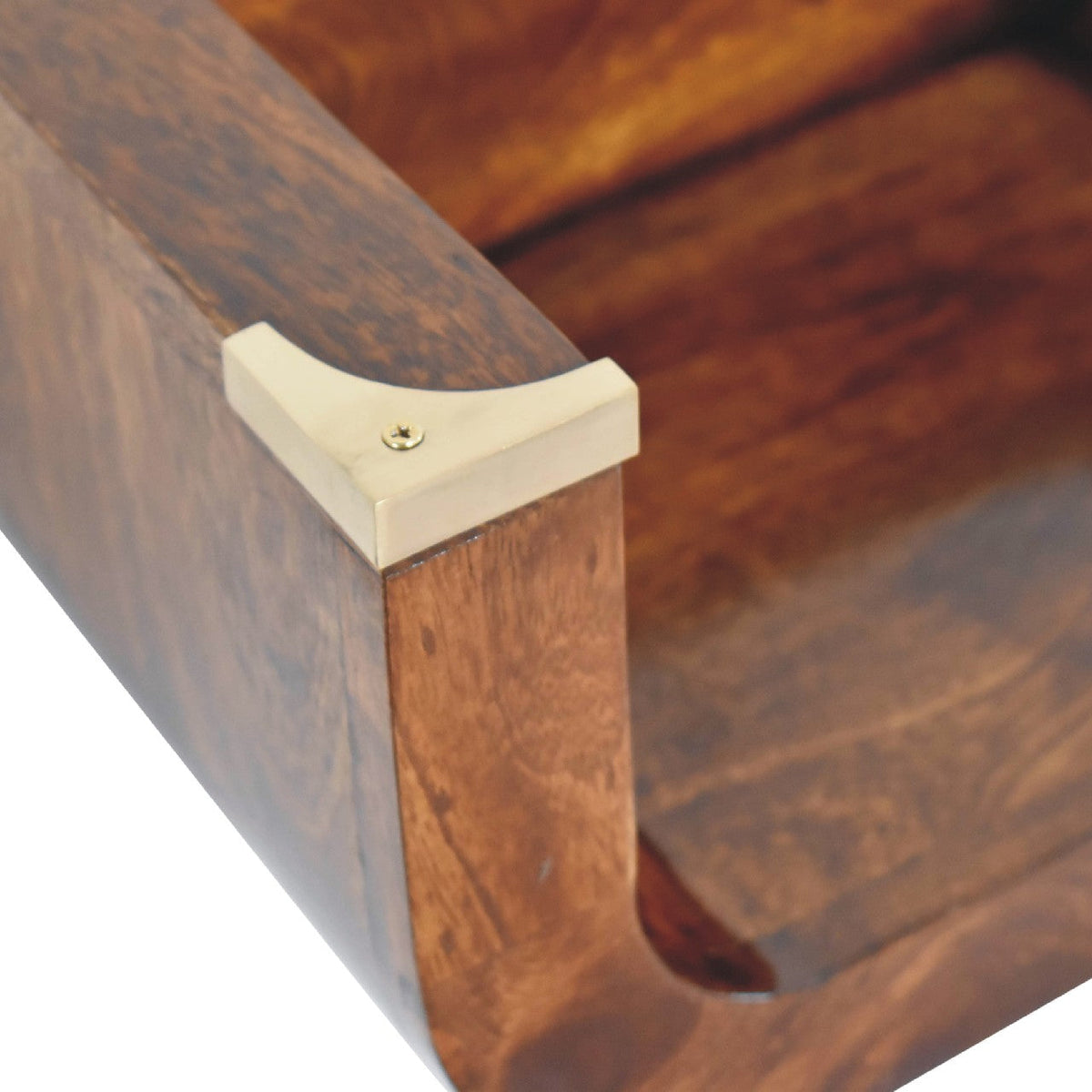 Indira Chestnut Floating Bedside Table