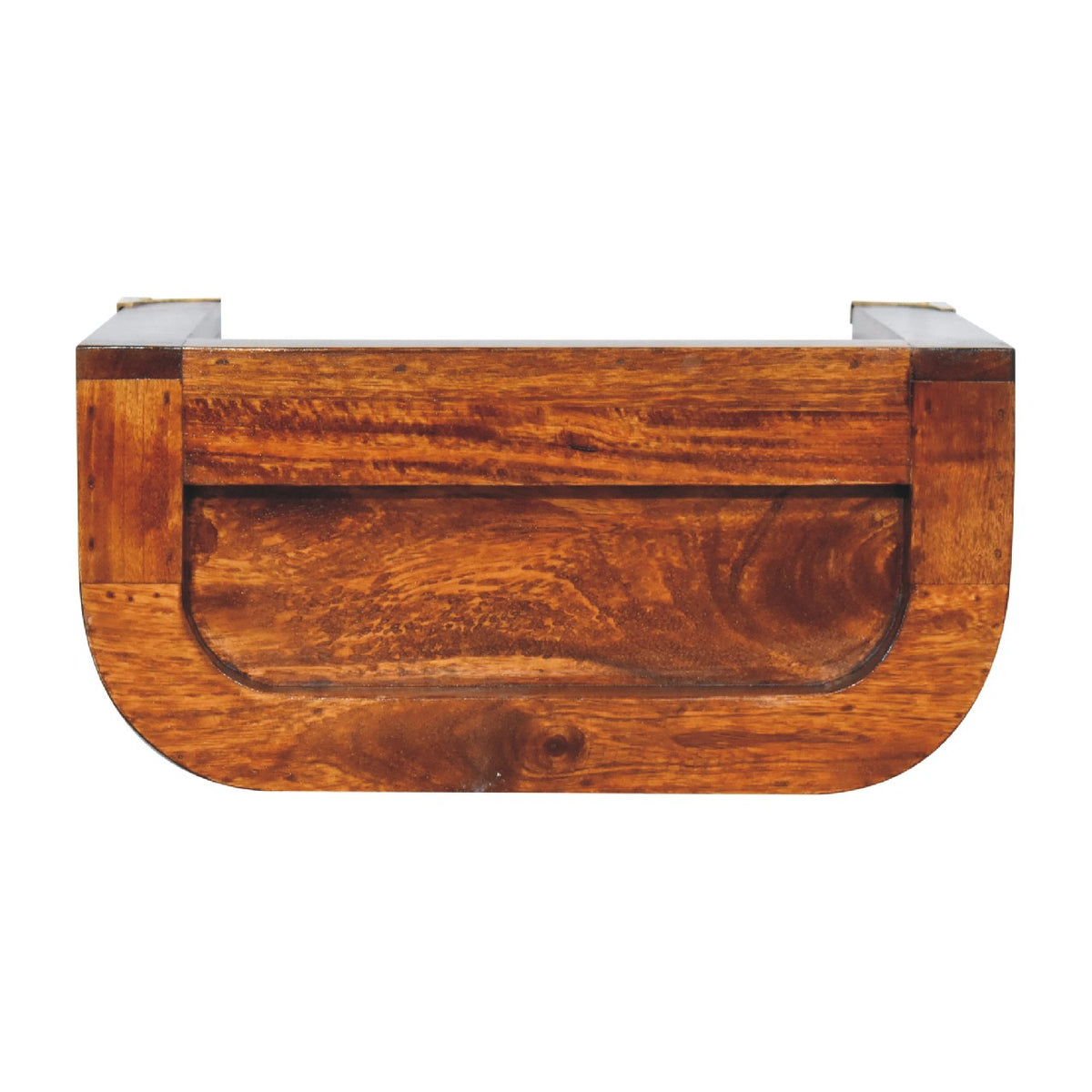 Indira Chestnut Floating Bedside Table