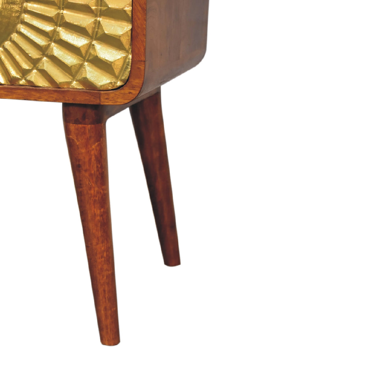 Eden Curved Bedside Table